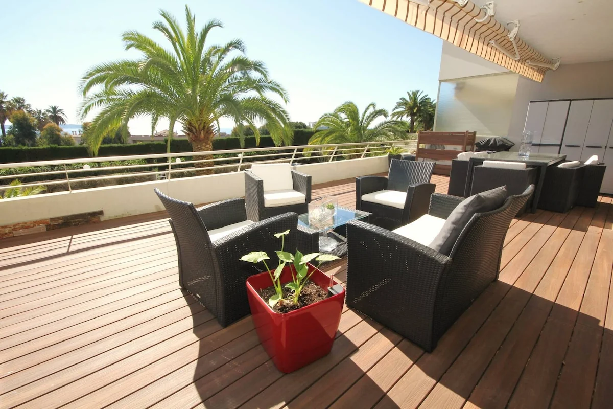 Vue Mer Terrasse Cannes - vue lifestyle 8